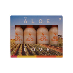 Forever Aloe Pêche 4 x 1 L - Rèf. 8774